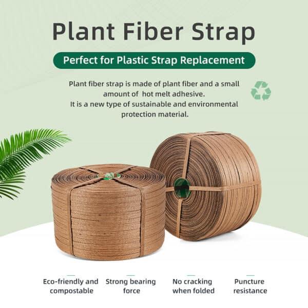 Plant-Based Pallet Strapping