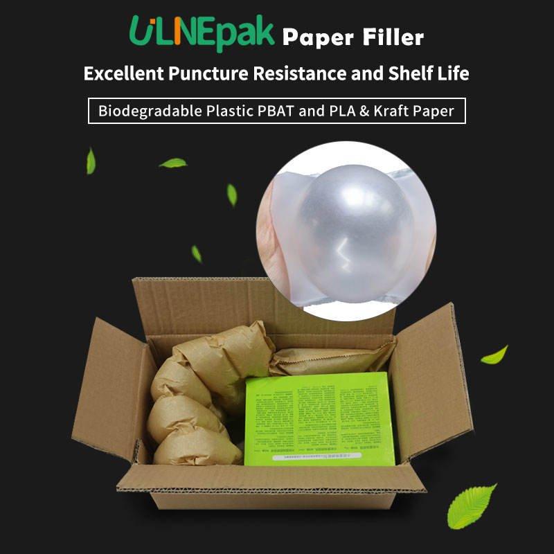 Ulinepak 100% Biodegradable Paper Air Pillows - Ulinepak