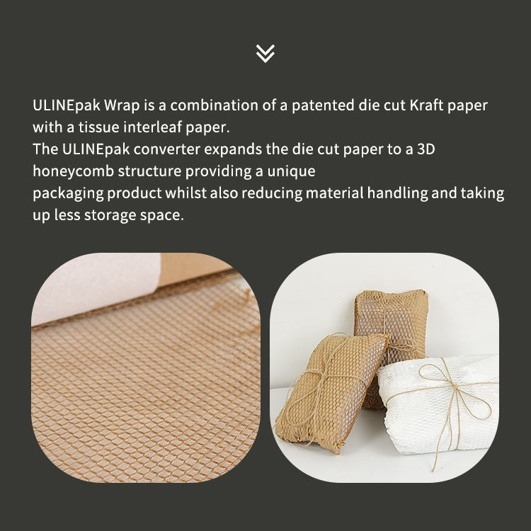 Ulinepak Eco-Friendly Honeycomb Paper Wrap Roll