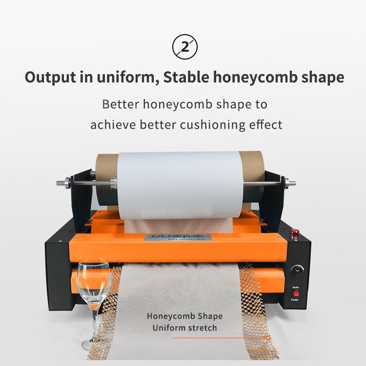 WrapAuto Honeycomb Paper Machine - Ulinepak