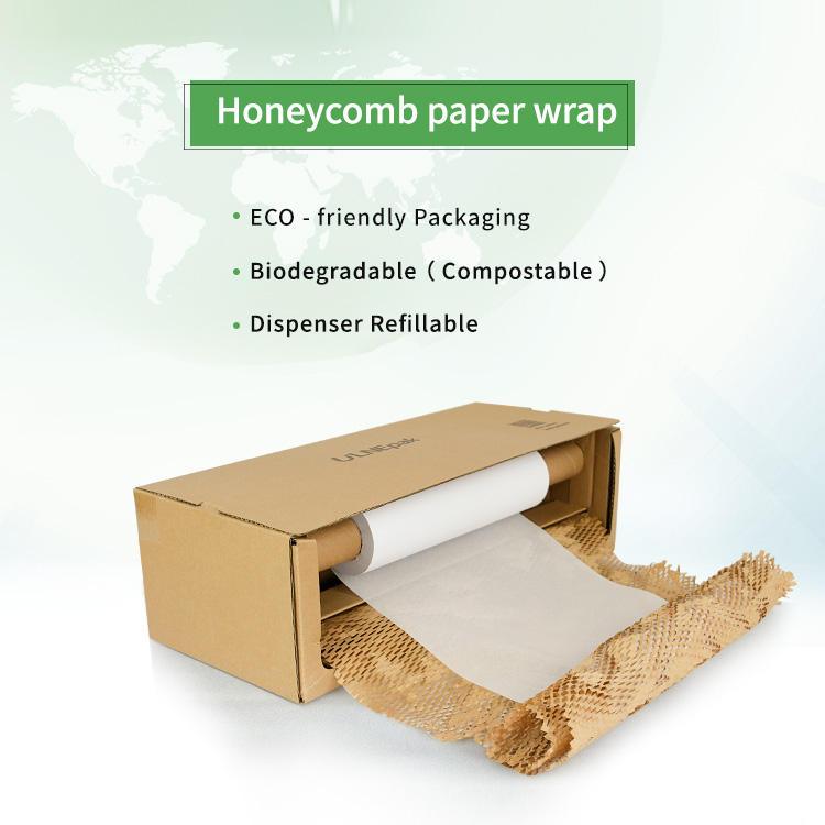 WrapBox Honeycomb Paper Dispenser - Ulinepak